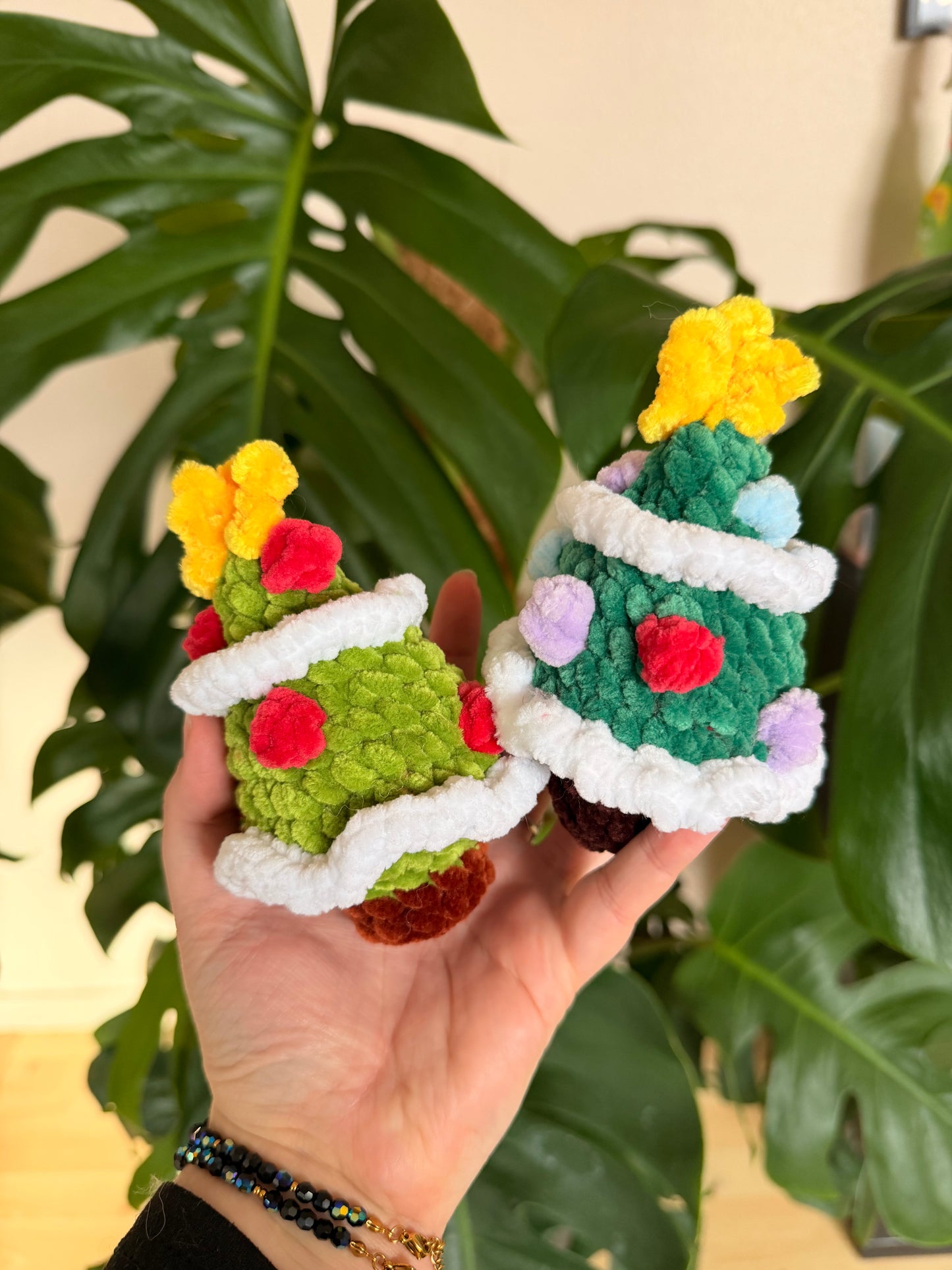 decoration pour sapin en crochet