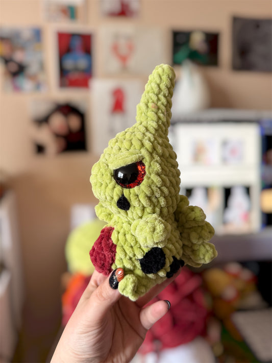 embrylex pokemon peluche en crochet