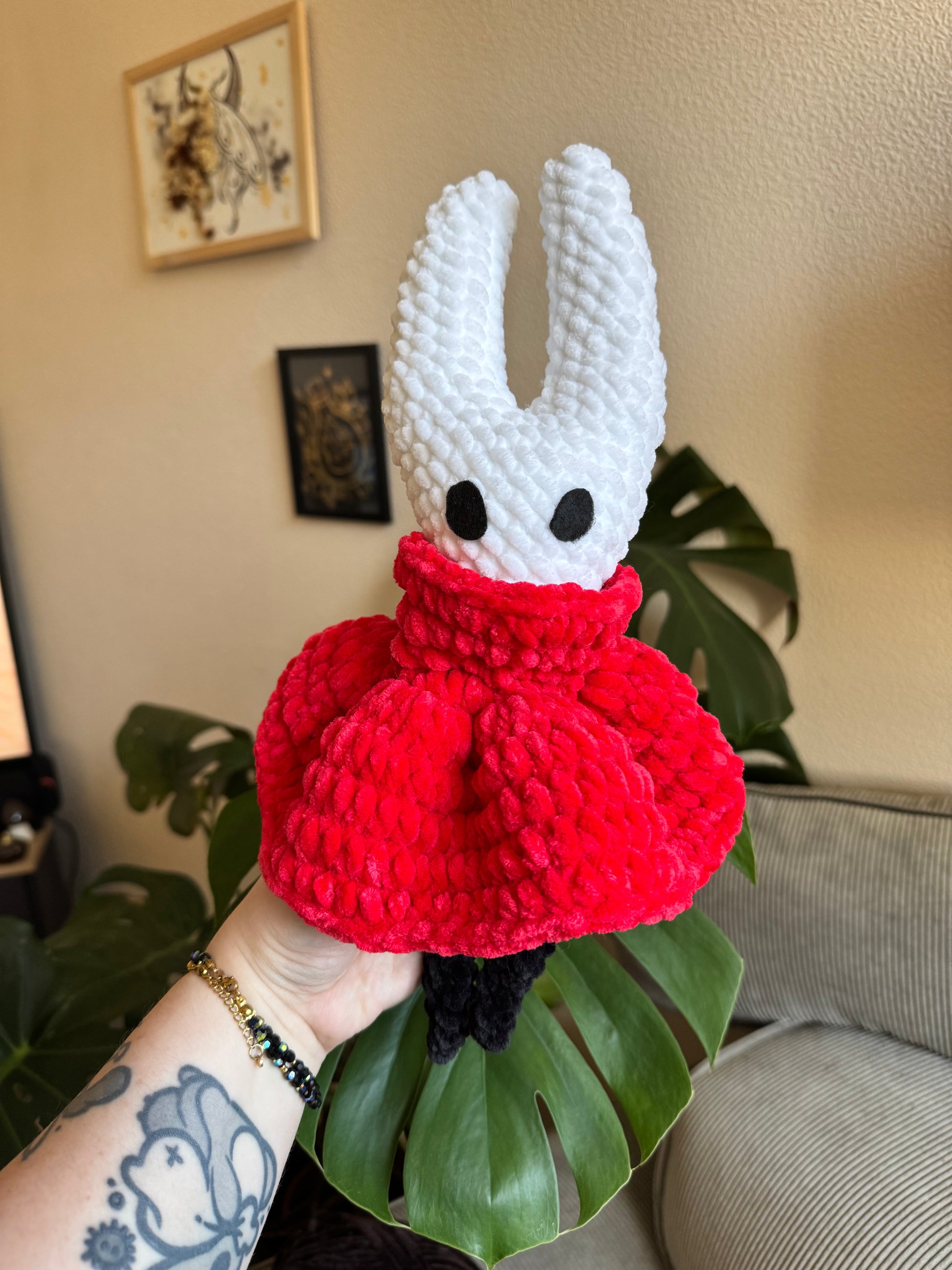 Hornet Silksong crochet plush handmade