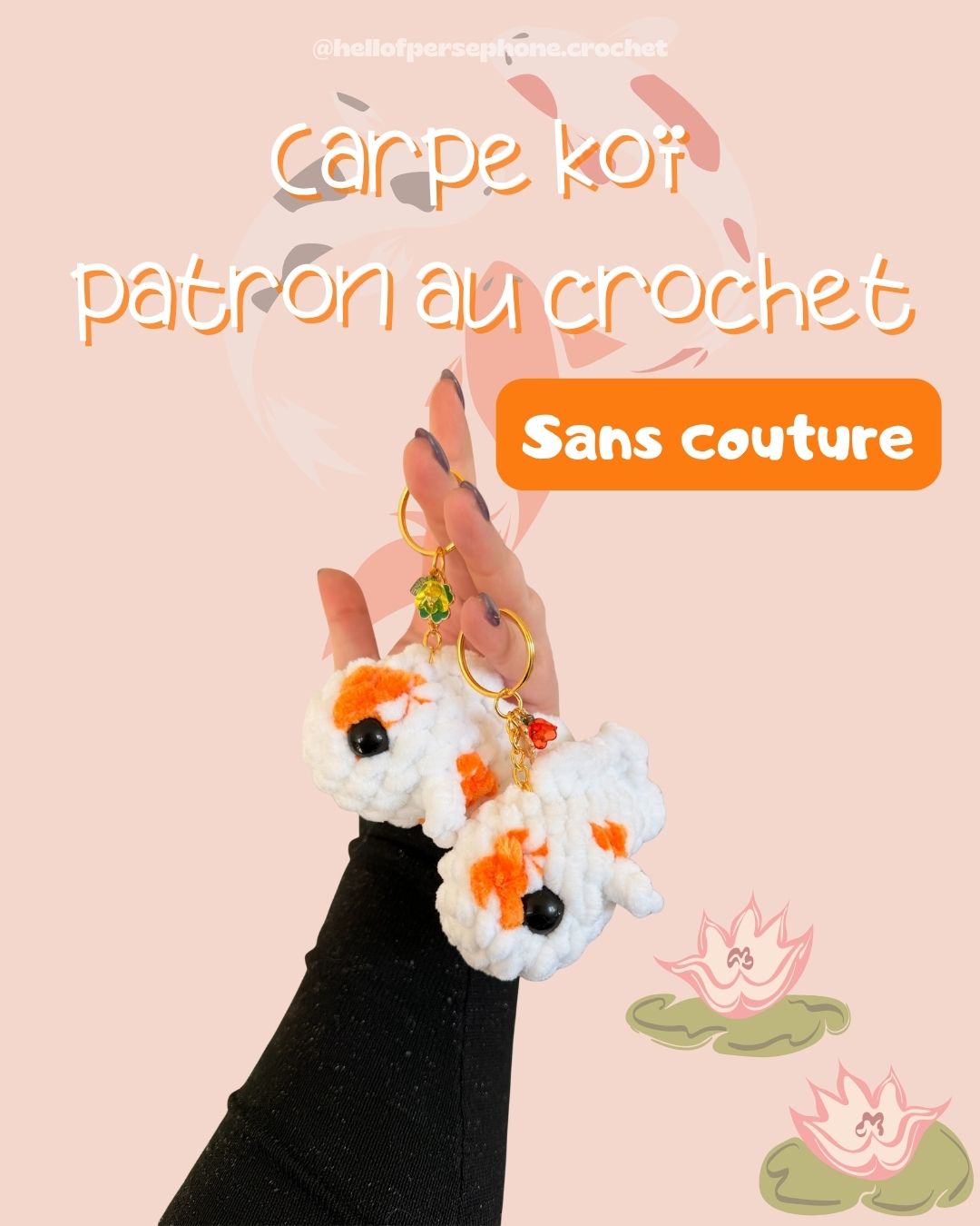 Patron carpe koi en crochet – Koi fish crochet pattern (PDF) patron sans couture

Téléchargez ce&nbsp;patron de carpe-koi au crochet / fish koi crochet pattern : un tuto pour créer un amigurumi carpe-koi ! (Format PDF)

Donnez vie à une carpe koi en crochet au style kawaii grâce à ce patron. Idéal pour porte‑clés, mobile marin, déco de chambre ou cadeau fait main. Le fichier PDF inclut des explications détaillées et des photos pour chaque étape.
