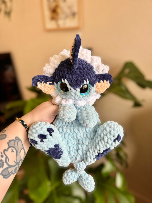 peluche aquali pokemon au crochet
