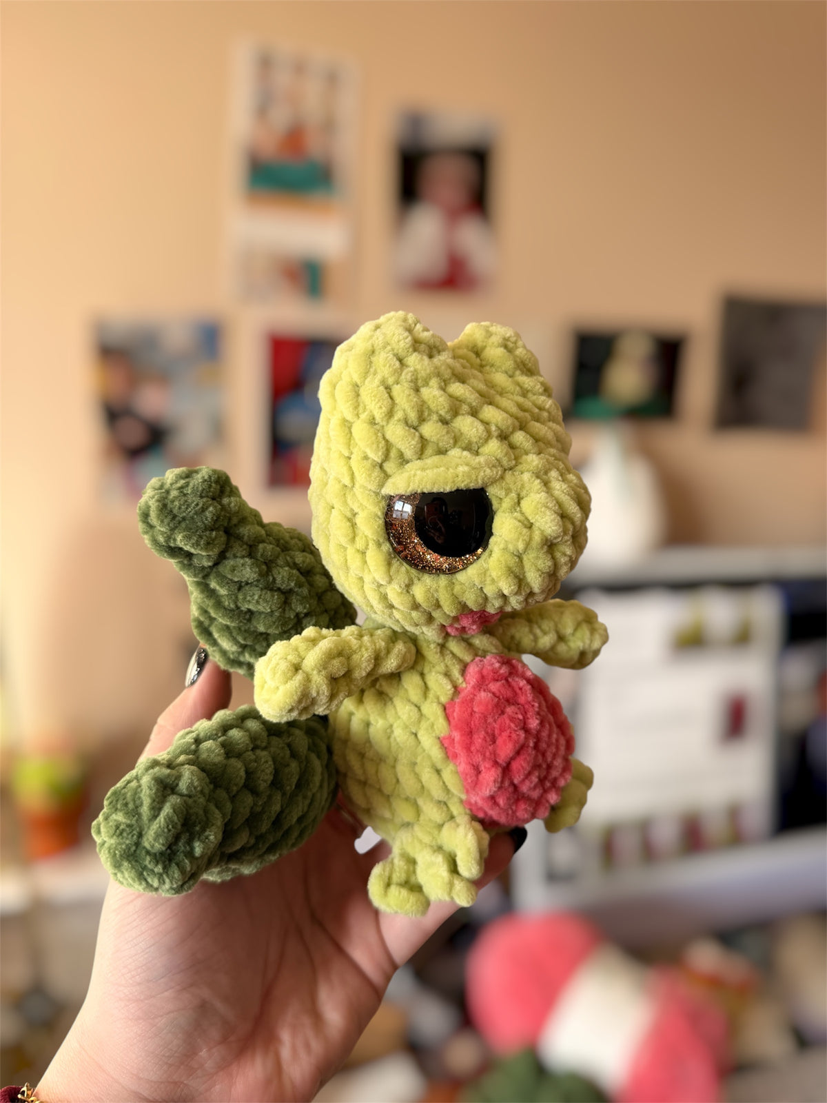 peluche arcko crochet fait main