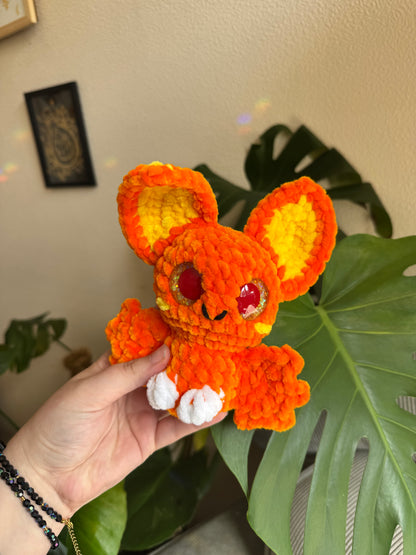 bat crochet plushie amigurumi kawaii