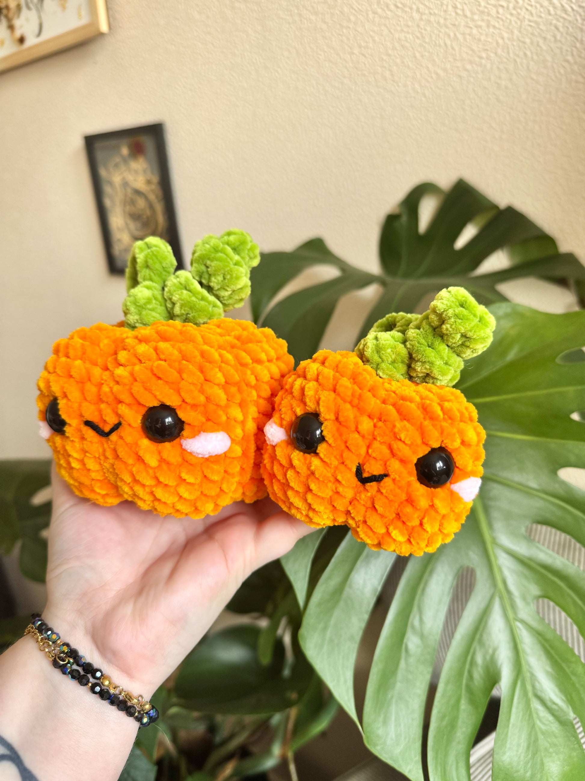 peluche citrouille au crochet jellycat, amigurumi citrouille kawaii