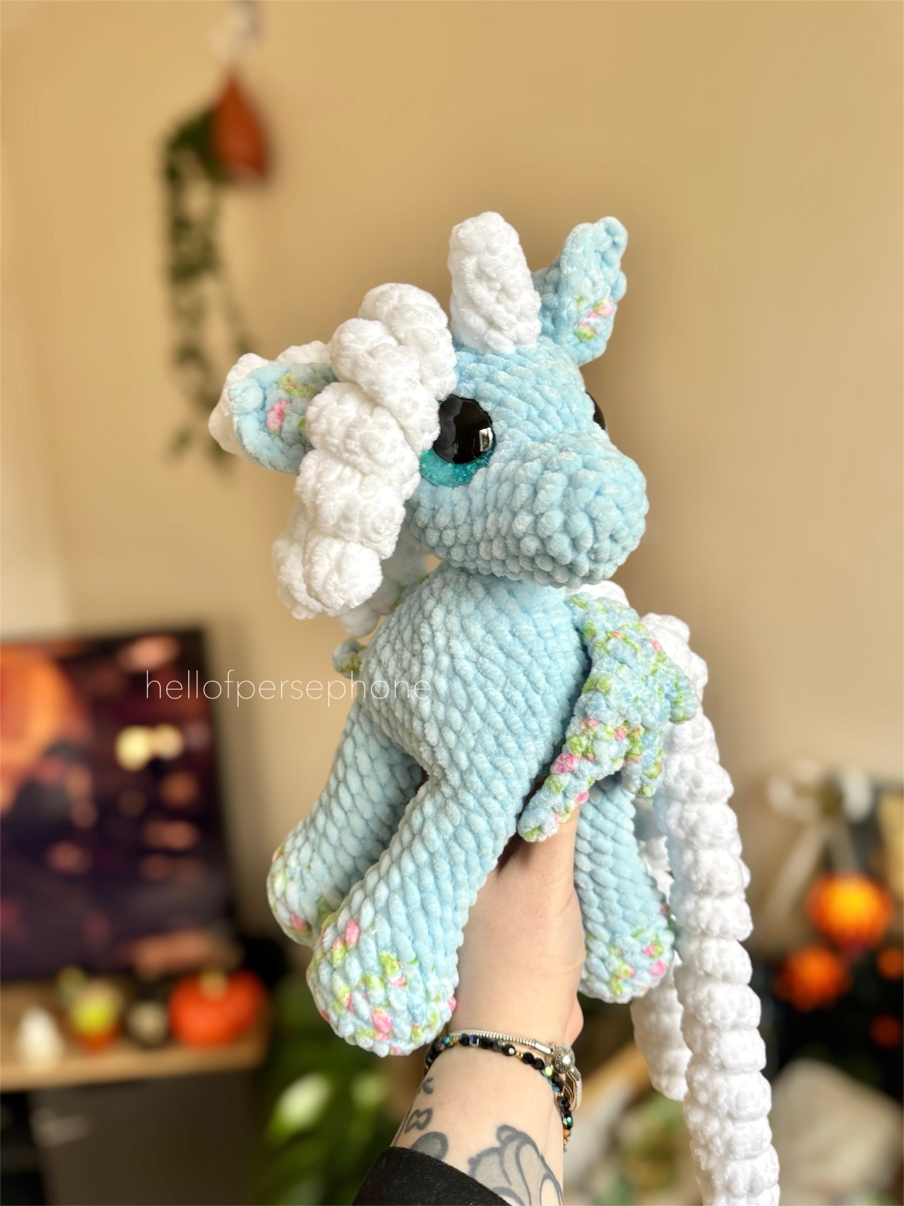 peluche licorne pegase crochet, licorne pegase amigurumi, unicorn crochet plushie