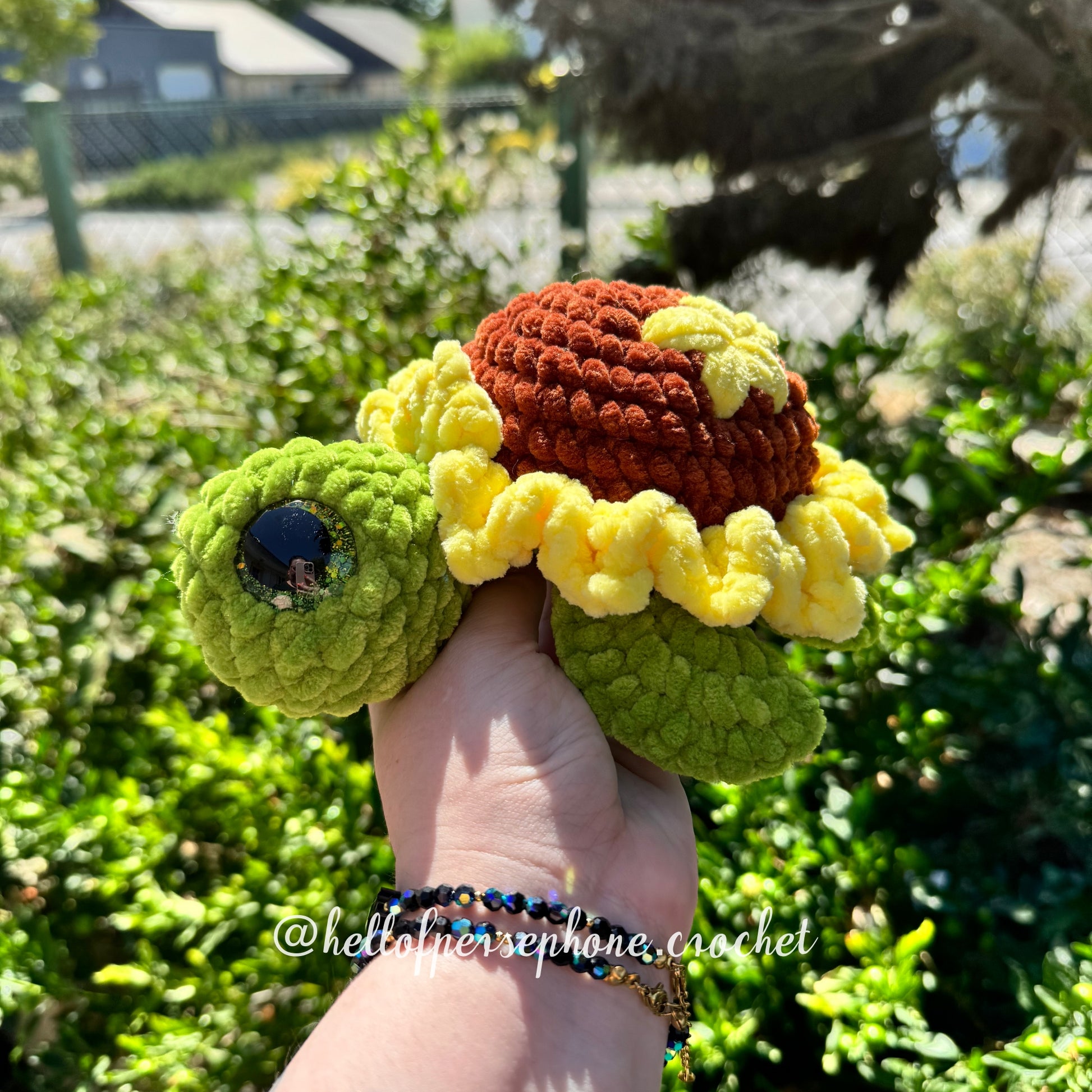 peluche crochet, peluche tortue crochet, peluche tortue de mer, amigurumi tortue, peluche tortue tournesol