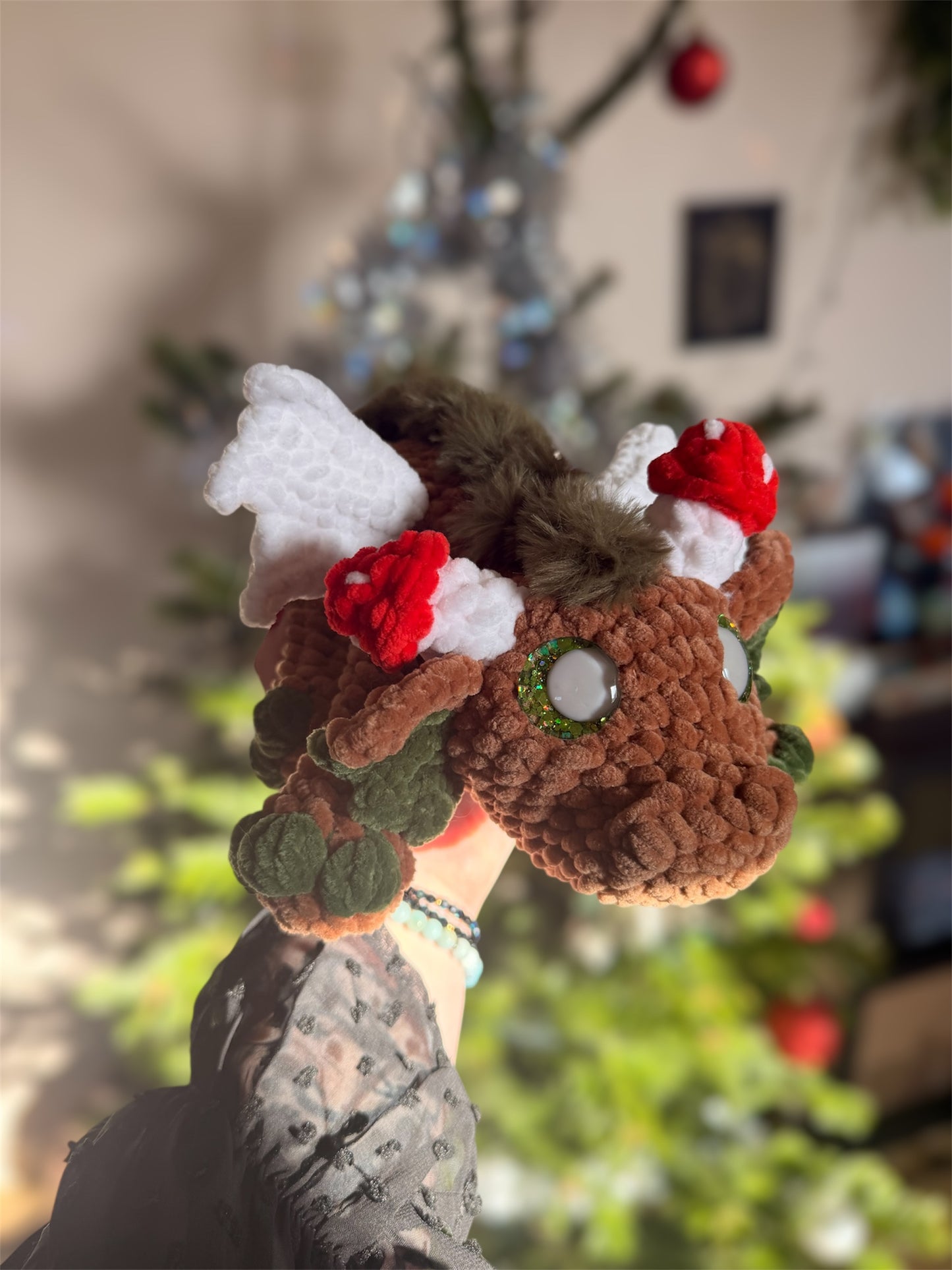 peluche dragon crochet amigurumi kawaii cottagecore fan