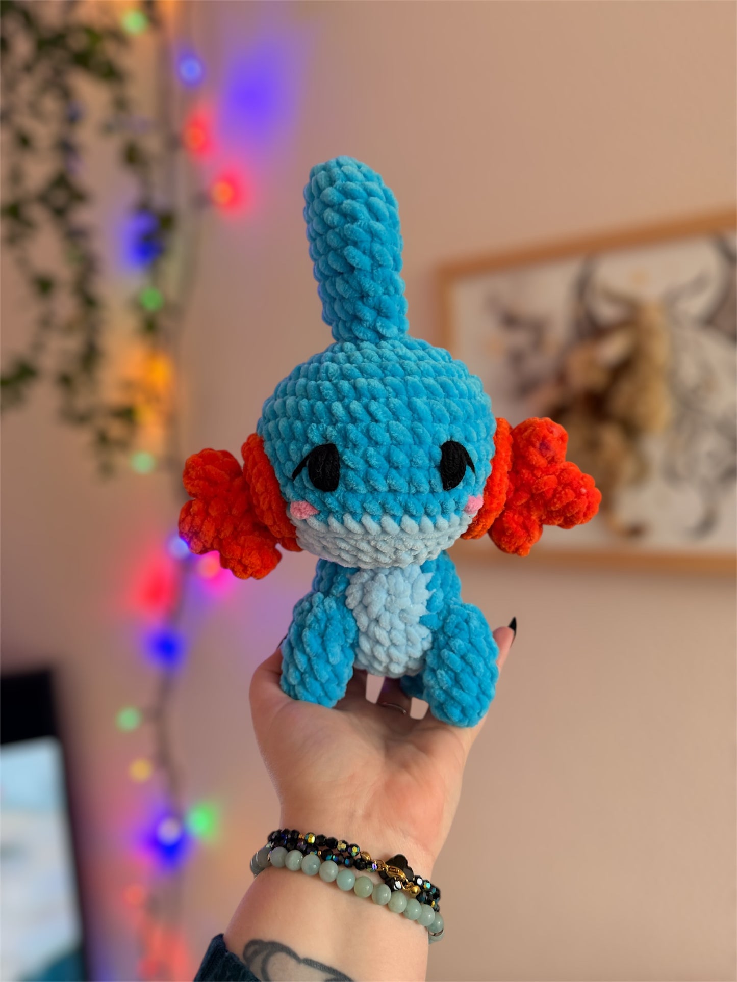 peluche gobou pokemon en crochet fait main