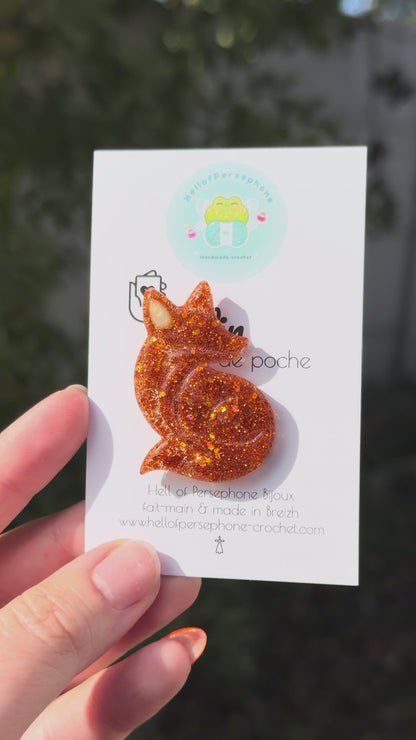 Broche Renard 🦊
