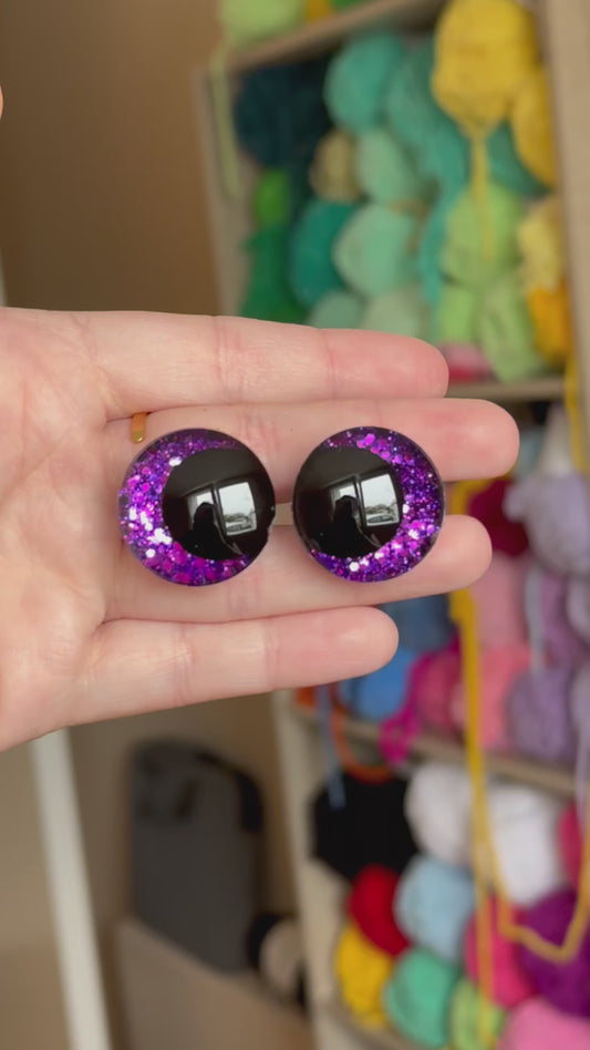 Ojos de seguridad Violette lirio