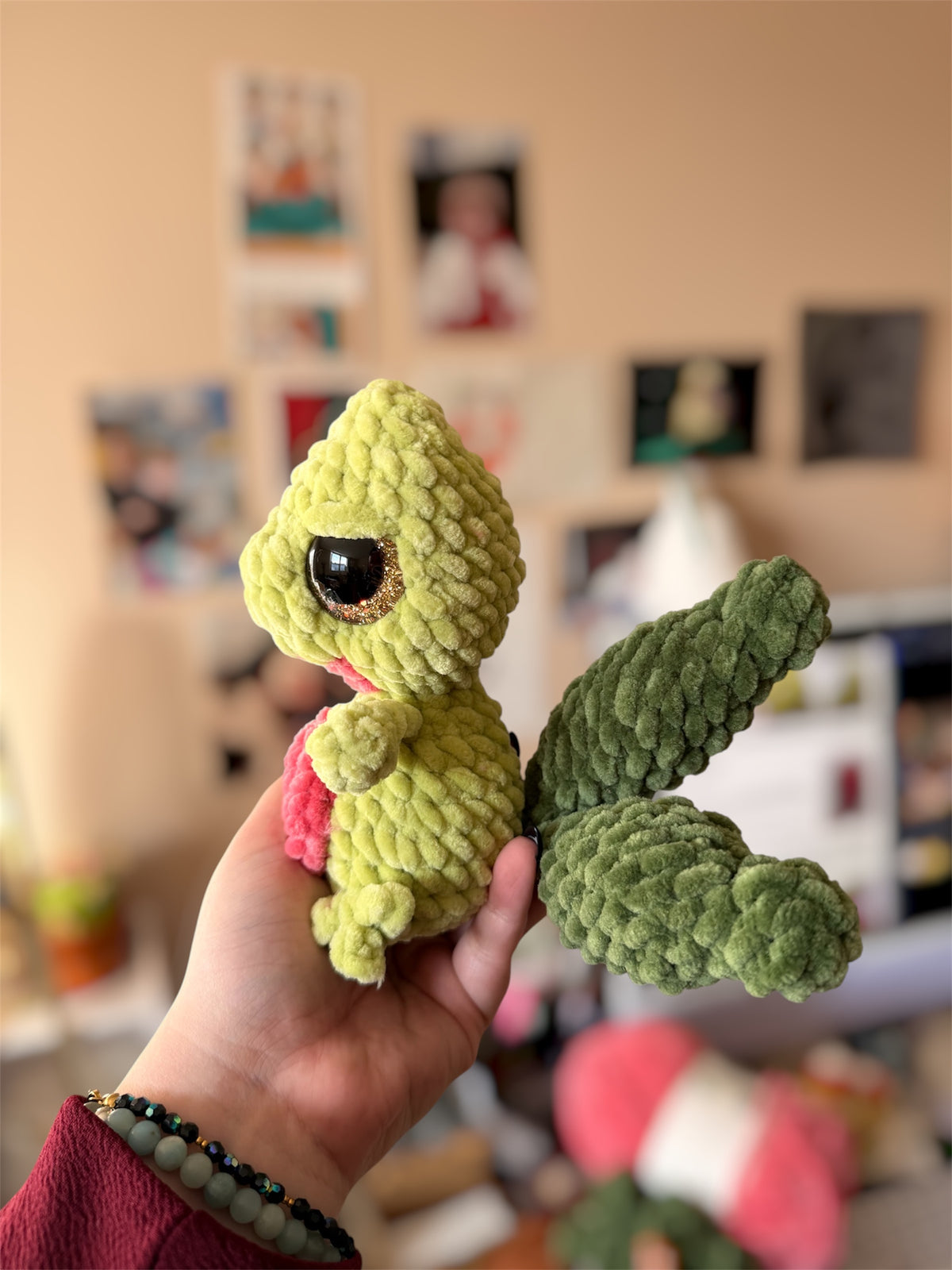 treecko crochet plushie handmade